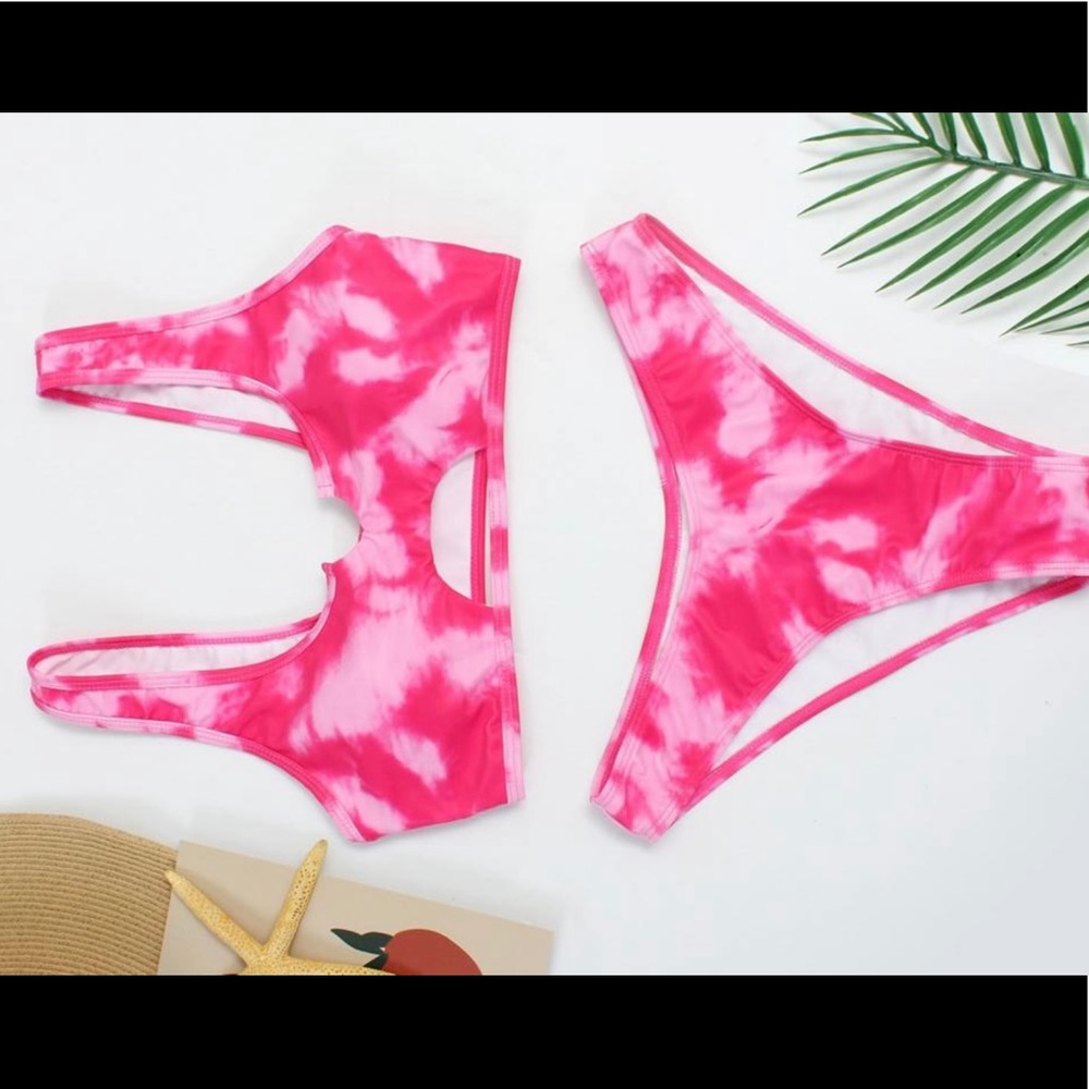 Tie dye bikini